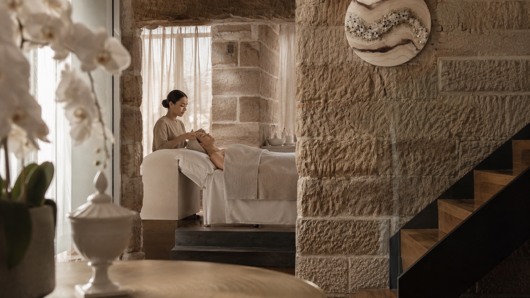 A private treatment room